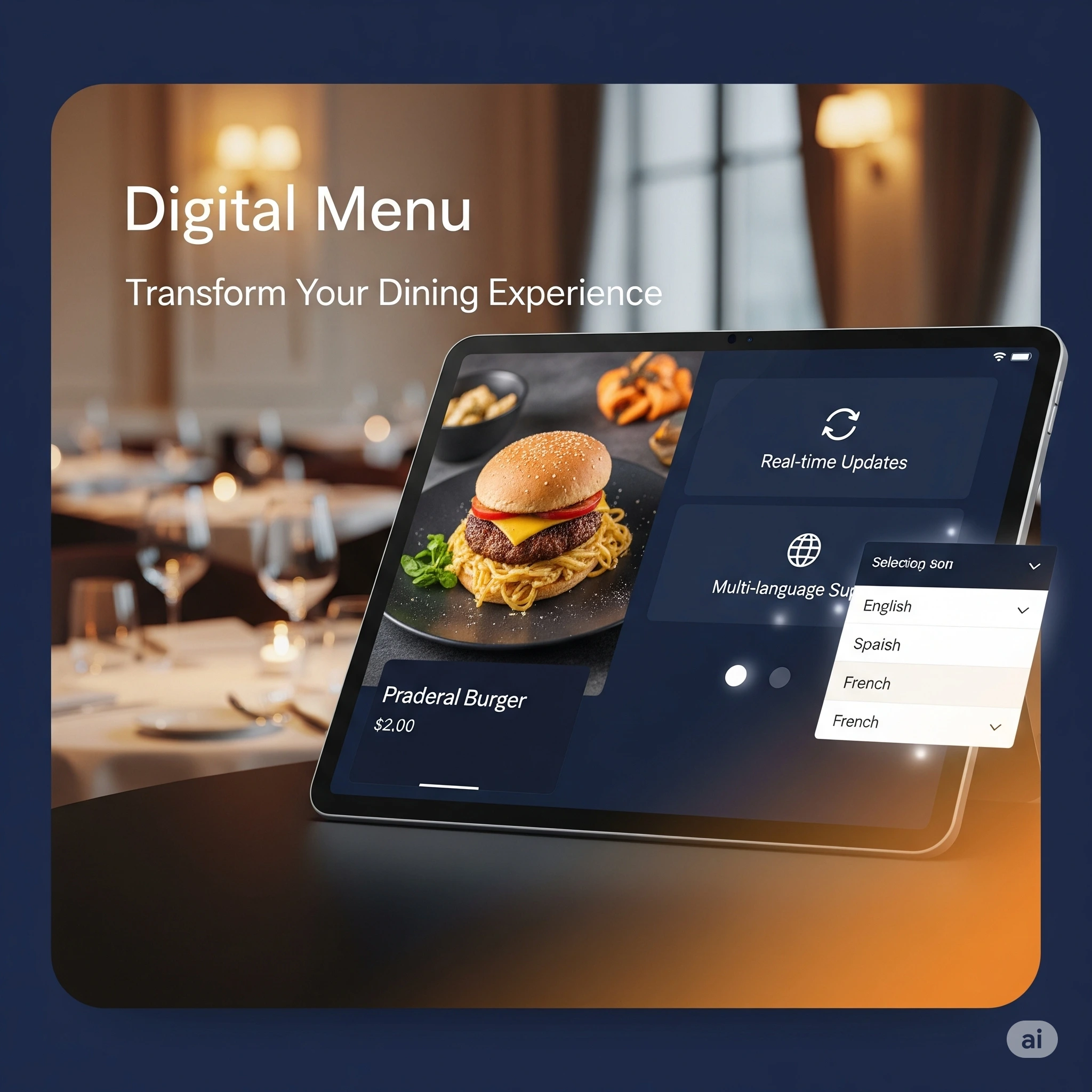 Menu - Digital Menu